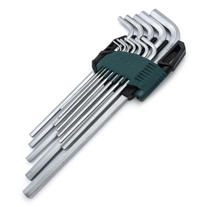 Sata 12PC. EXTRA LONG HEX KEY SET (S.A.E.)
