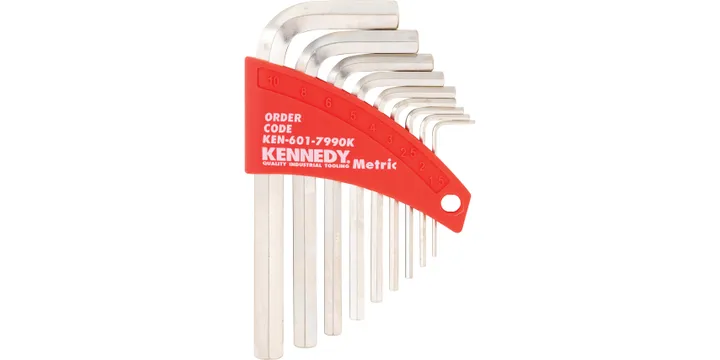 1.5-10mm C/V HEXAGON WRENCH SET(9-PCE)