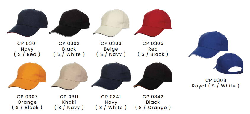 CP03 Caps (Cotton)