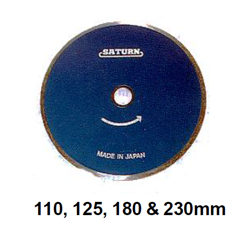 SATURN Diamond Cutting Wheel Rim - Wet