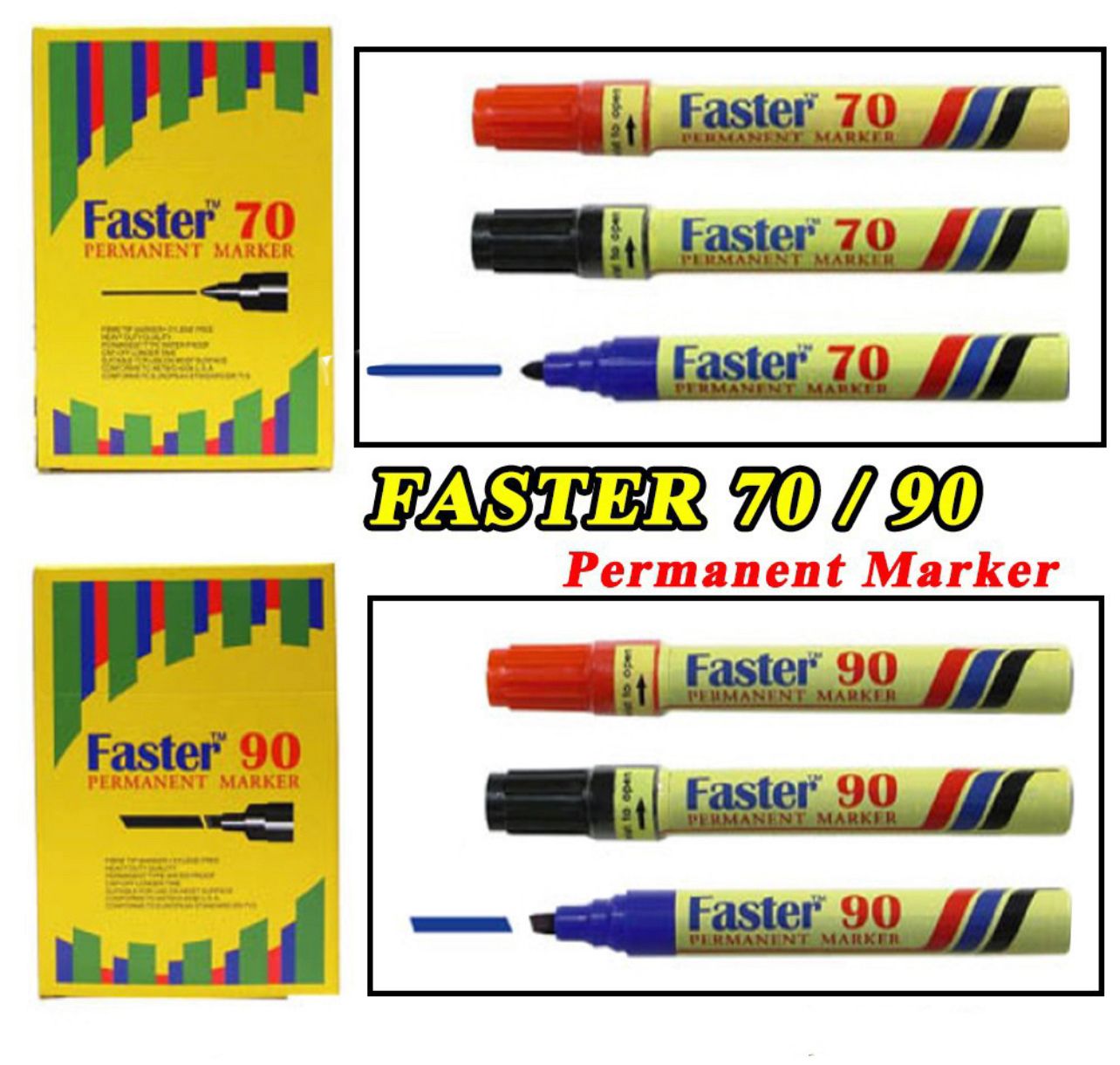 FASTER 70/90 PERMANENT MARKER