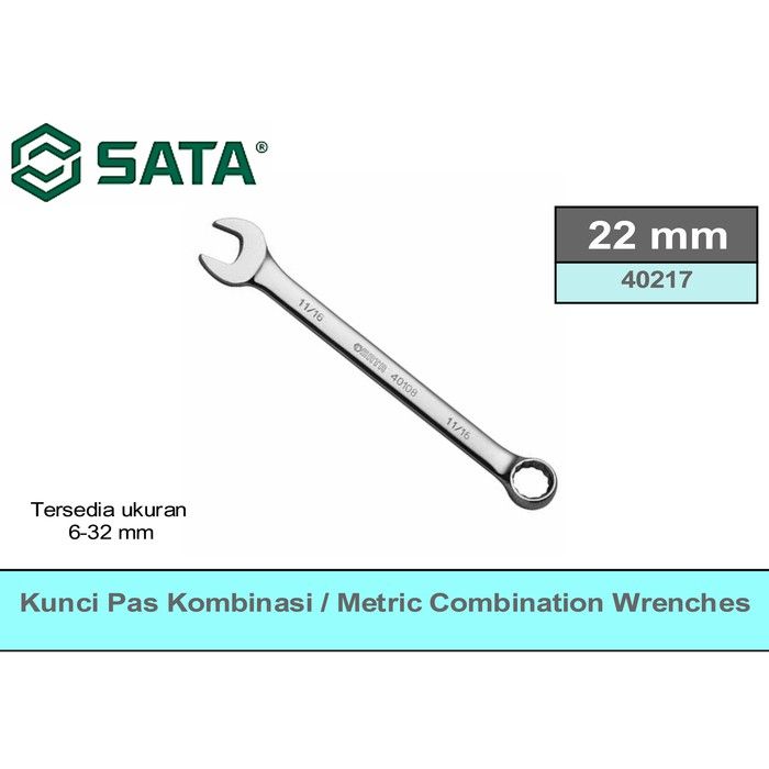 Sata COMBINATION WRENCH 22MM