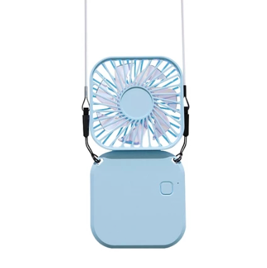 Hanging Neck Fans Portable Folding Cooling Fan with Lanyard Usb Rechargeable Desk Stand Cooling Fan for Summer Mini Kipas