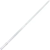 1000mm/39" RIGID RUSTLESS RULEROUND END