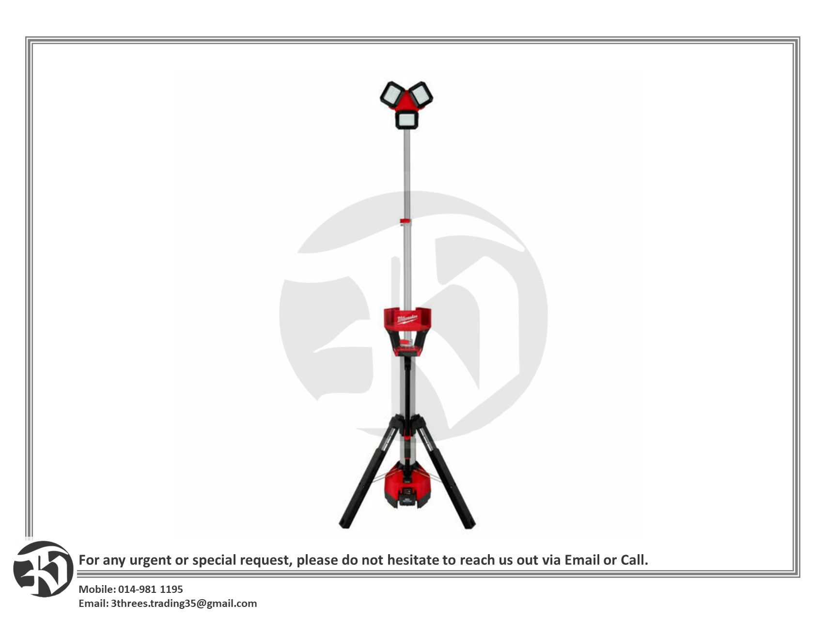 Milwaukee M18 Rocket Tower Light/Charger Kit
