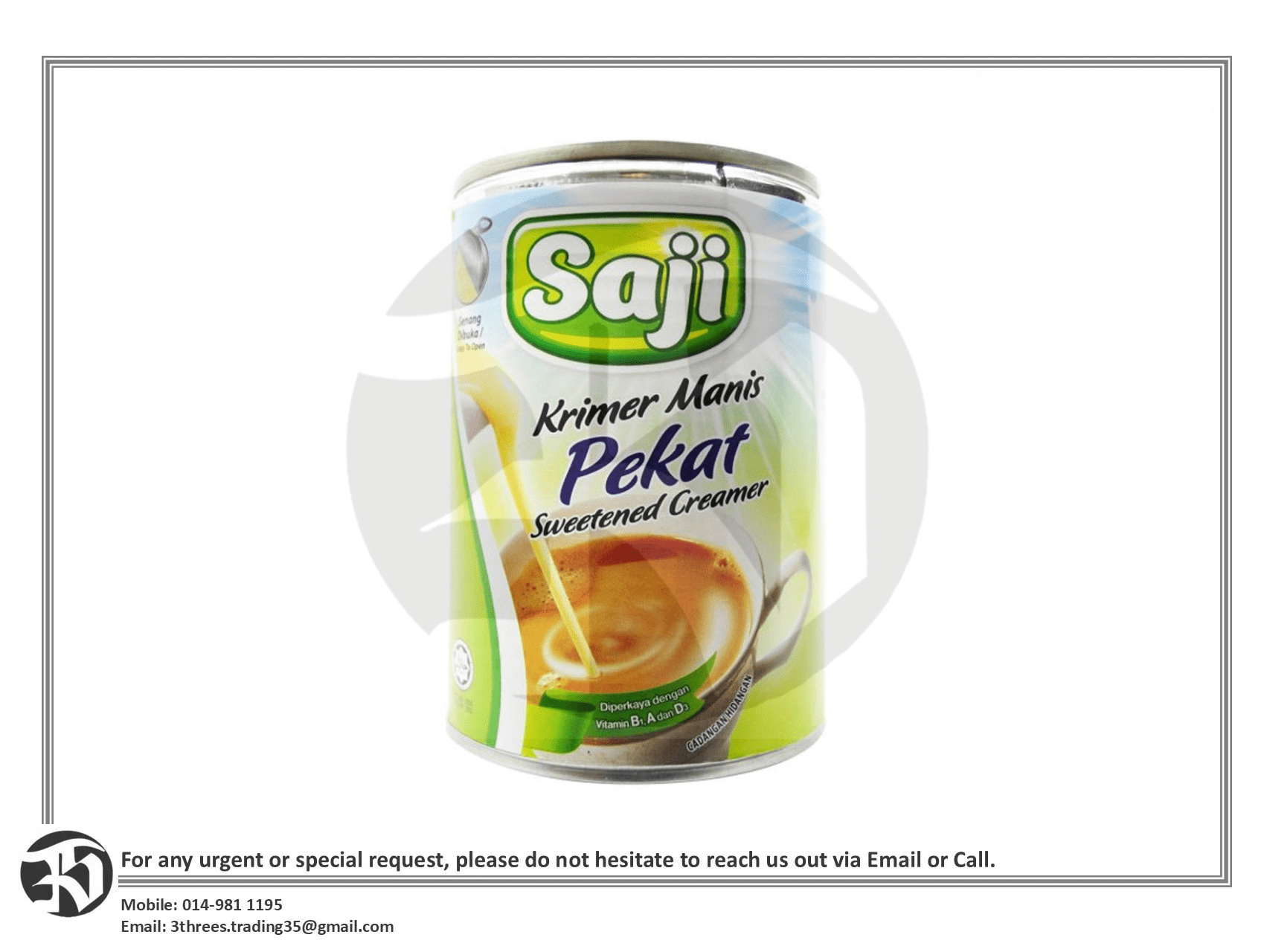 Saji Pekat Sweetened Creamer 500g