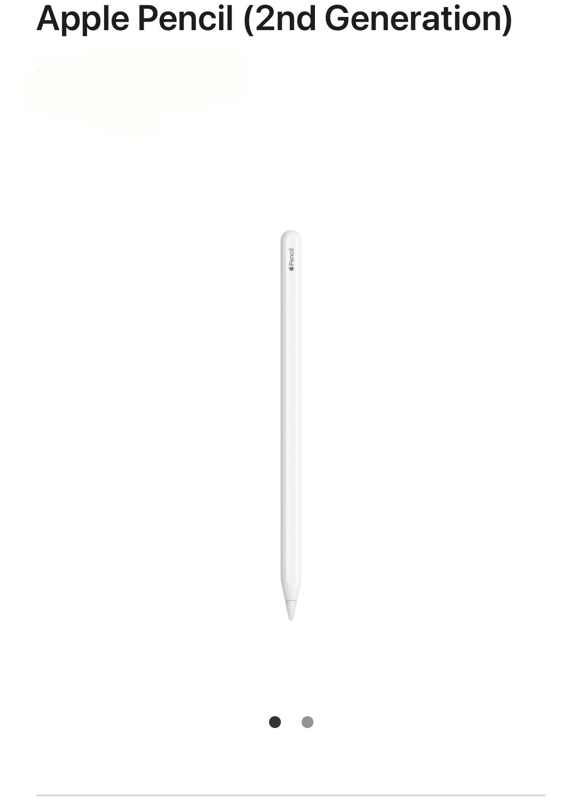 Apple Pencil (2nd generation)