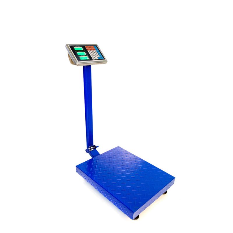 LADDERMAN HIGH PRECISION DIGITAL ELECTRONIC WEIGHTPLATFORM SCALE RECHARGEABLE (150KG / 300KG) (RANDOM COLOR)