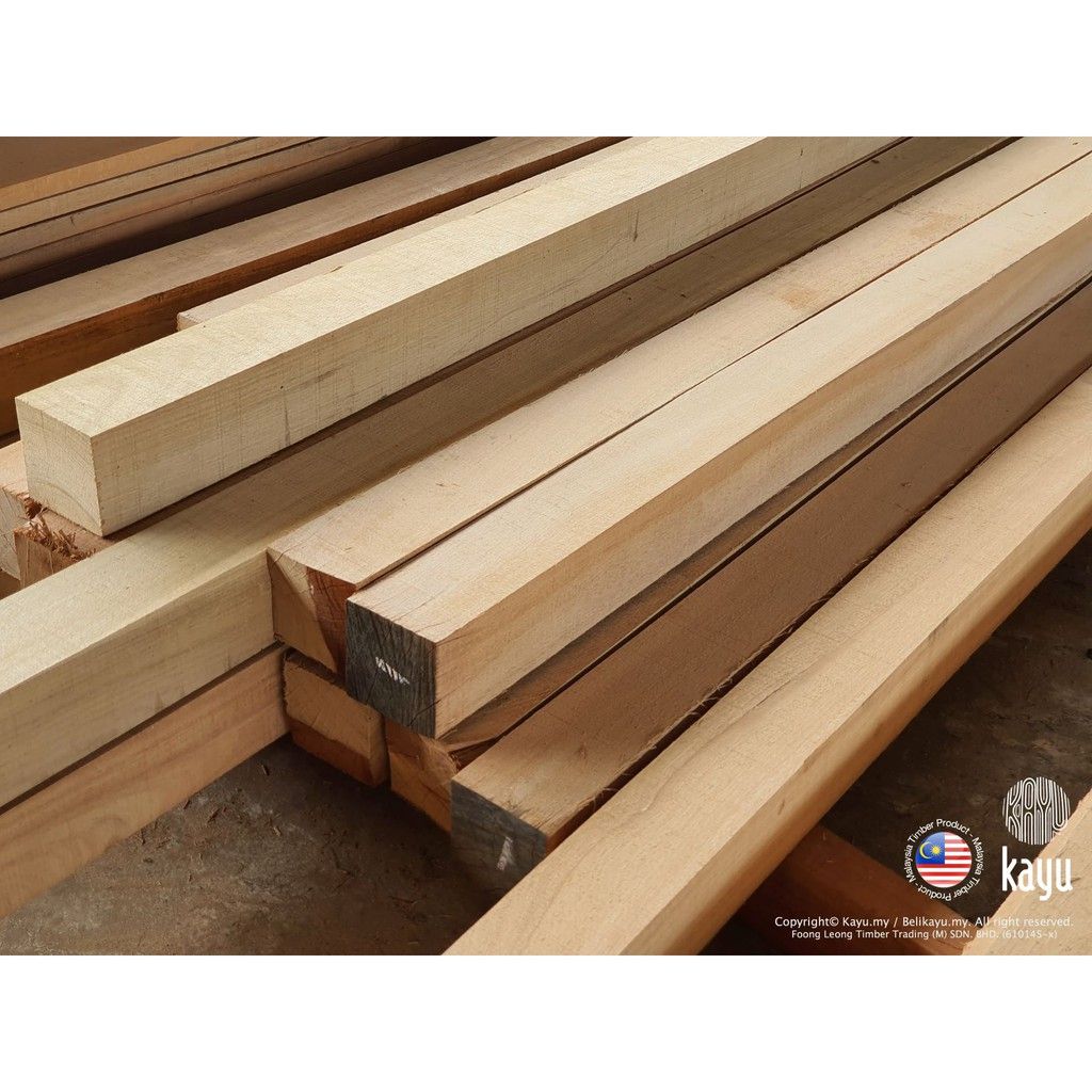 Others *4" x 4" x 10 ft Length , Wood Type - Selangan Batu