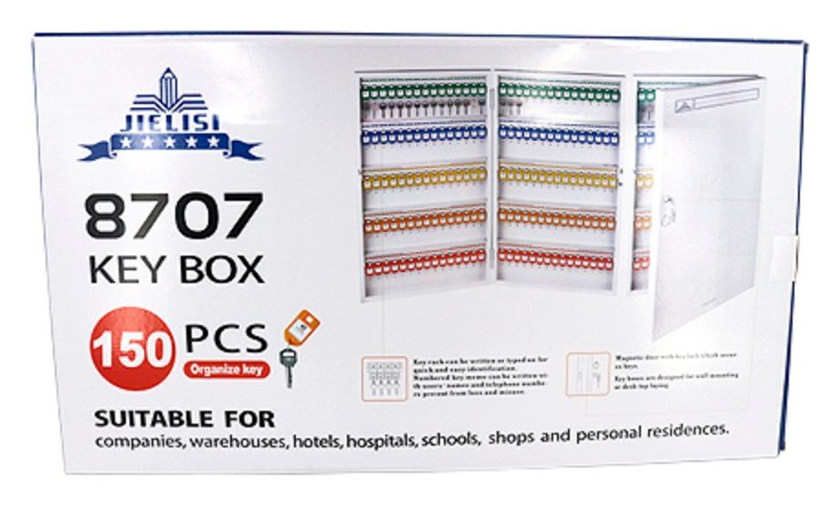 Jielisi 8707 Key Box 150 keys (Metal Key Box)