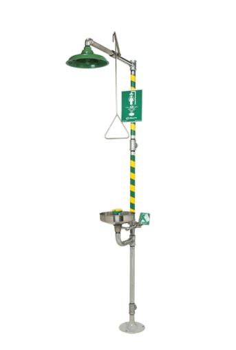 HAWS 8309CRP – AXION® MSR Emergency Shower and Eye/Face Wash Station