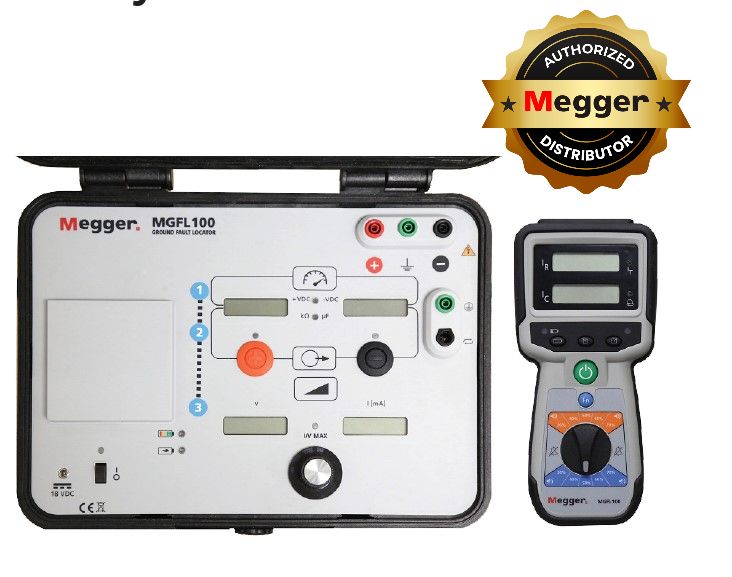 Megger MGFL100 Battery Ground Fault Locator/Replacement for Megger BGFT 1
