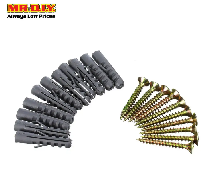 Screw And Wall Plug Fixing Pack G617