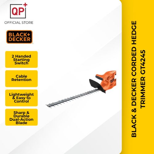 BLACK & DECKER CORDED HEDGE TRIMMER GT4245 420W MESIN TRIM POKOK & RUMPUT l PENCUKUR RUMPUT l 修草机-