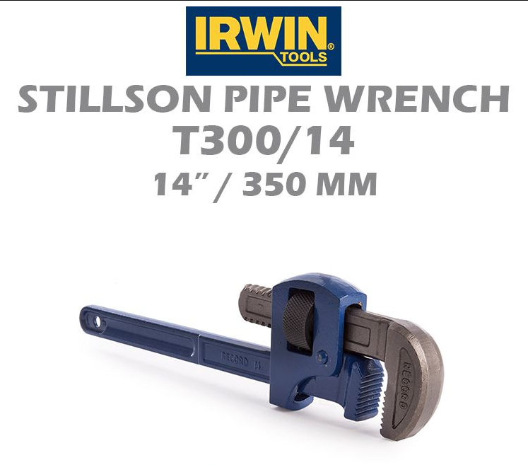 IRWIN STILLSON PIPE WRENCH T300/14 14" 350MM