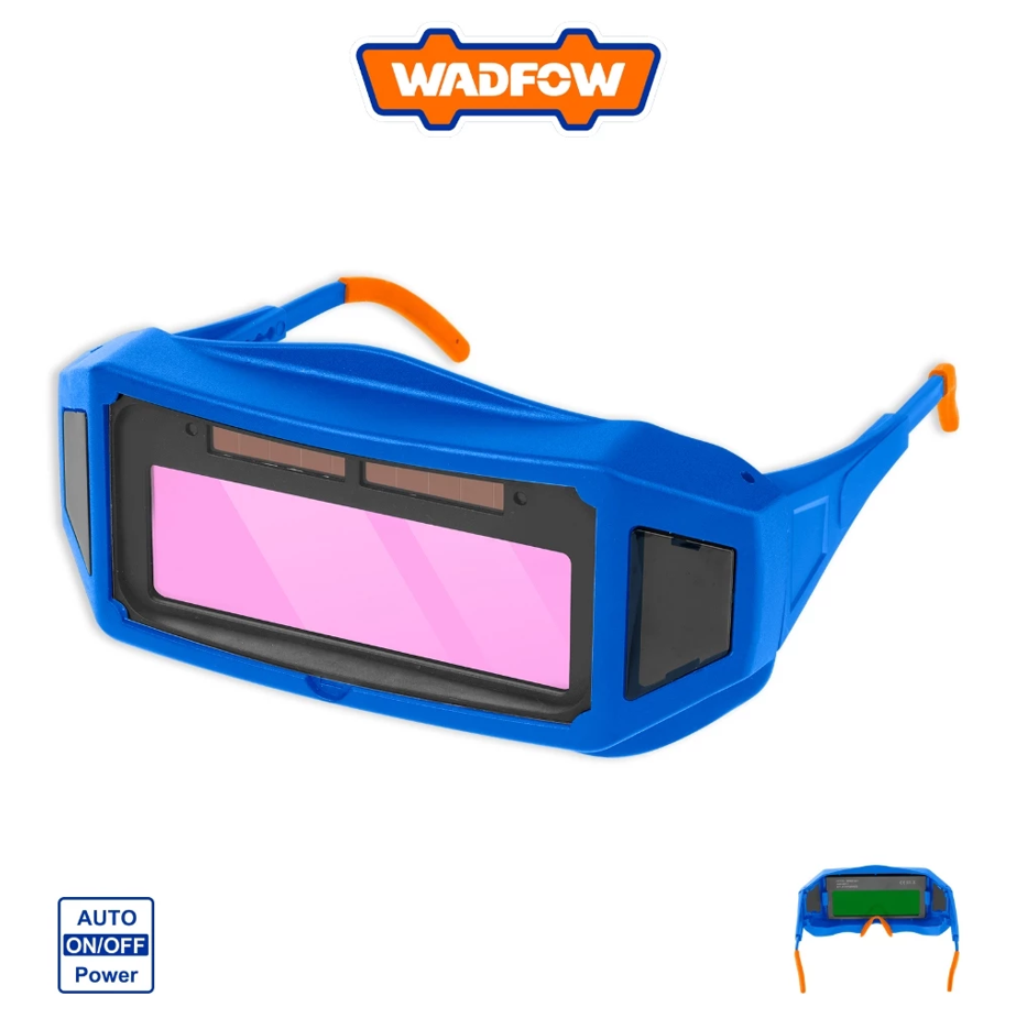 WADFOW AUTO-DARKENING WELDING GLASSES (94MM X 30MM) (WWA1501)