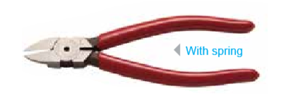 Temo 6-1/2"/165mm Electronics Diagonal Cutters for Plastic