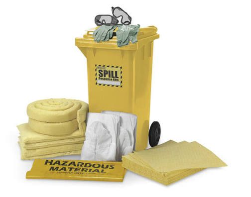 120 Litre Dispenser Spill Kit Cart - Chemical