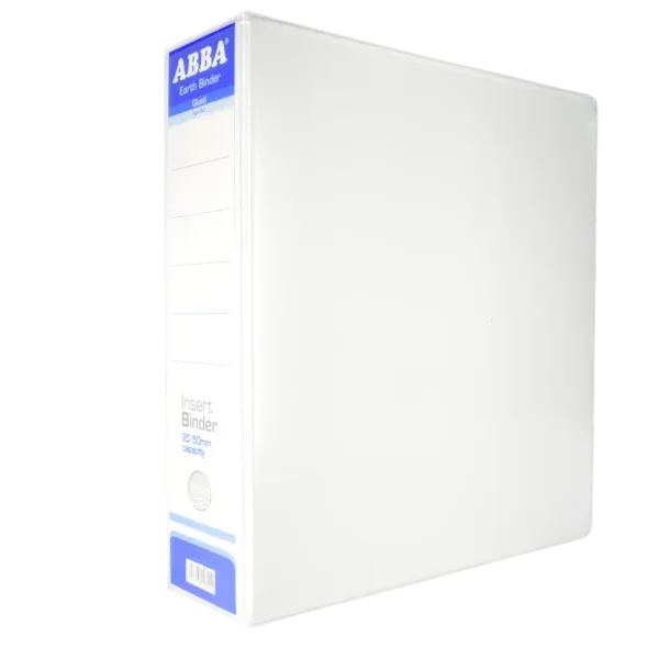 Insert Binder A4 2D Ring File 50mm (ABBA)