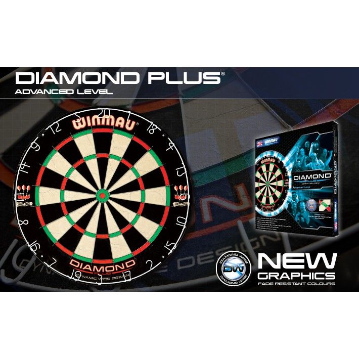 WINMAU *WINMAU Diamond Plus Dartboard Set