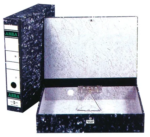 Hardcover Box File, 500 sheets (F4, 3")