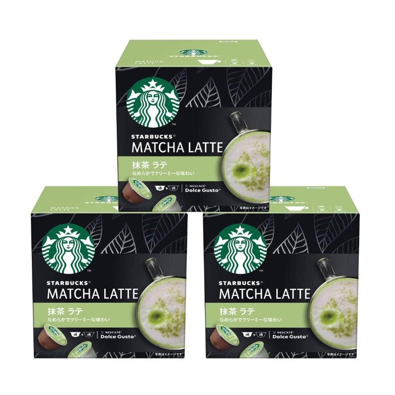 Starbucks Matcha Latte Green Tea Latte Nescafe Dolce Gusto