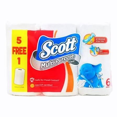 4x6x50s Scott Kitchen Towel Regular (20461L)