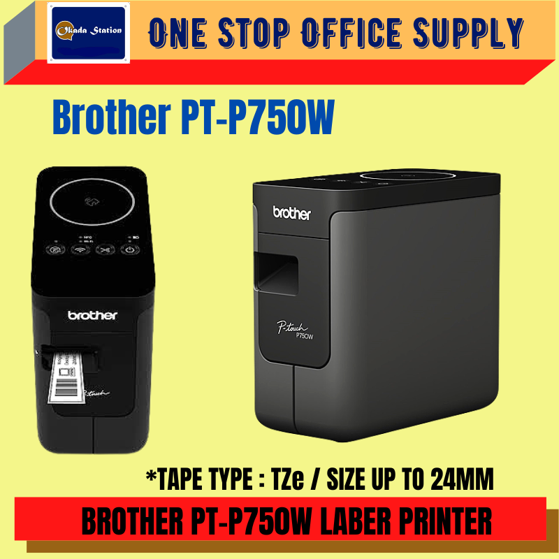 BROTHER PT-P750W LABEL PRINTER / LABELER / BROTHER / LABEL PRINTER / LABEL