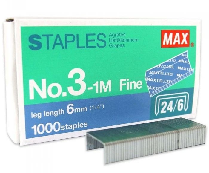 Max Staples No. 3-1M ( 24/6)