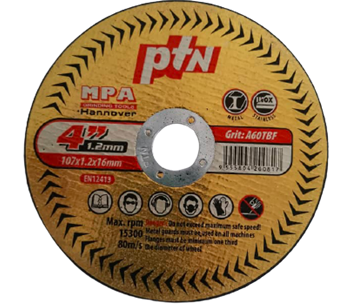 Cutting disc 4鈥�(PTN)- stainless steel
