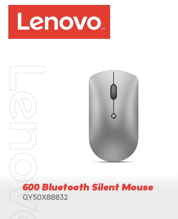 Lenovo 600 Bluetooth Silent Mouse (Iron Grey) - GY50X88832