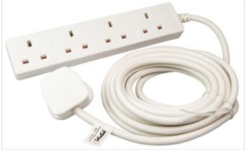 OK EXTENSION WIRE WITH SIRIM - 4 GANGS / 10 METERS / WIRE EXTENSION / EXTENSION WIRE / 10 M / 4 GANGS / SIRIM / EXTENSION