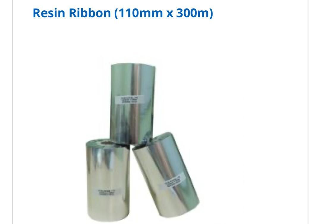 RIBBON,110MM,25.4MM THK,RSN,300M,CSE