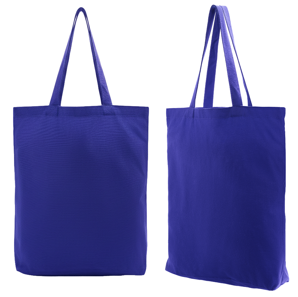 2803 Tote Bag (Blue) with Printing 1 Color on 1 Side