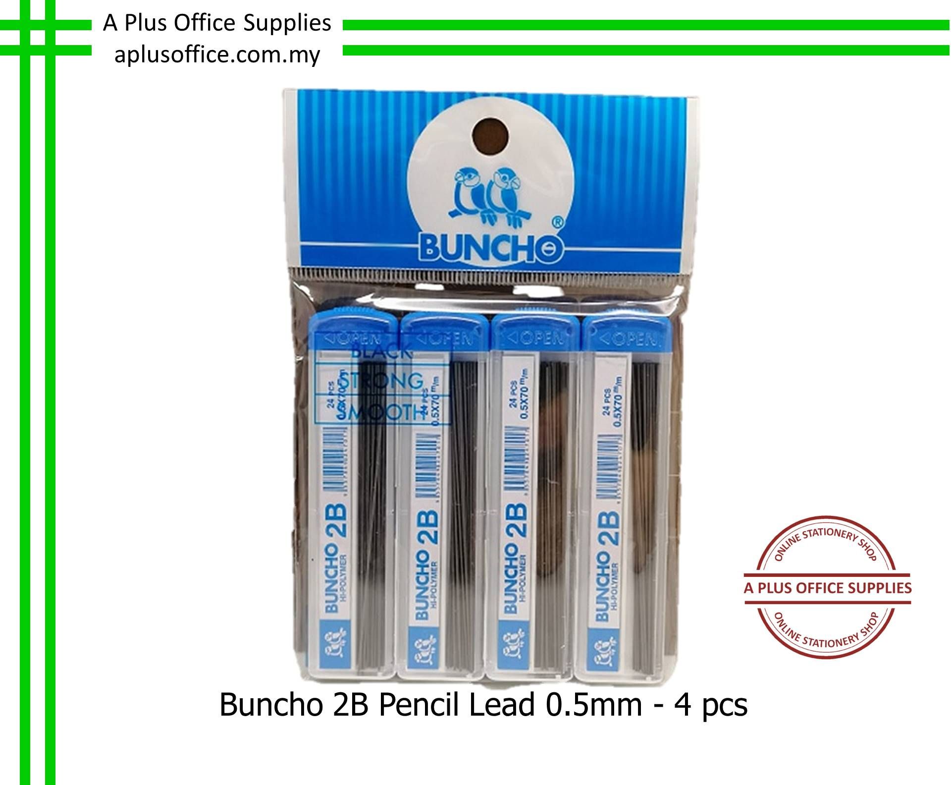 BUNCHO 2B Pencil Lead 0.5MM / Mata Pensel