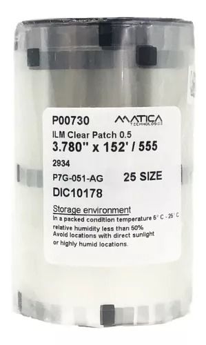 Matica *Matica ILM-LS & ILM-DS 0.5mils Clear Patch Ribbon (DIC10178)