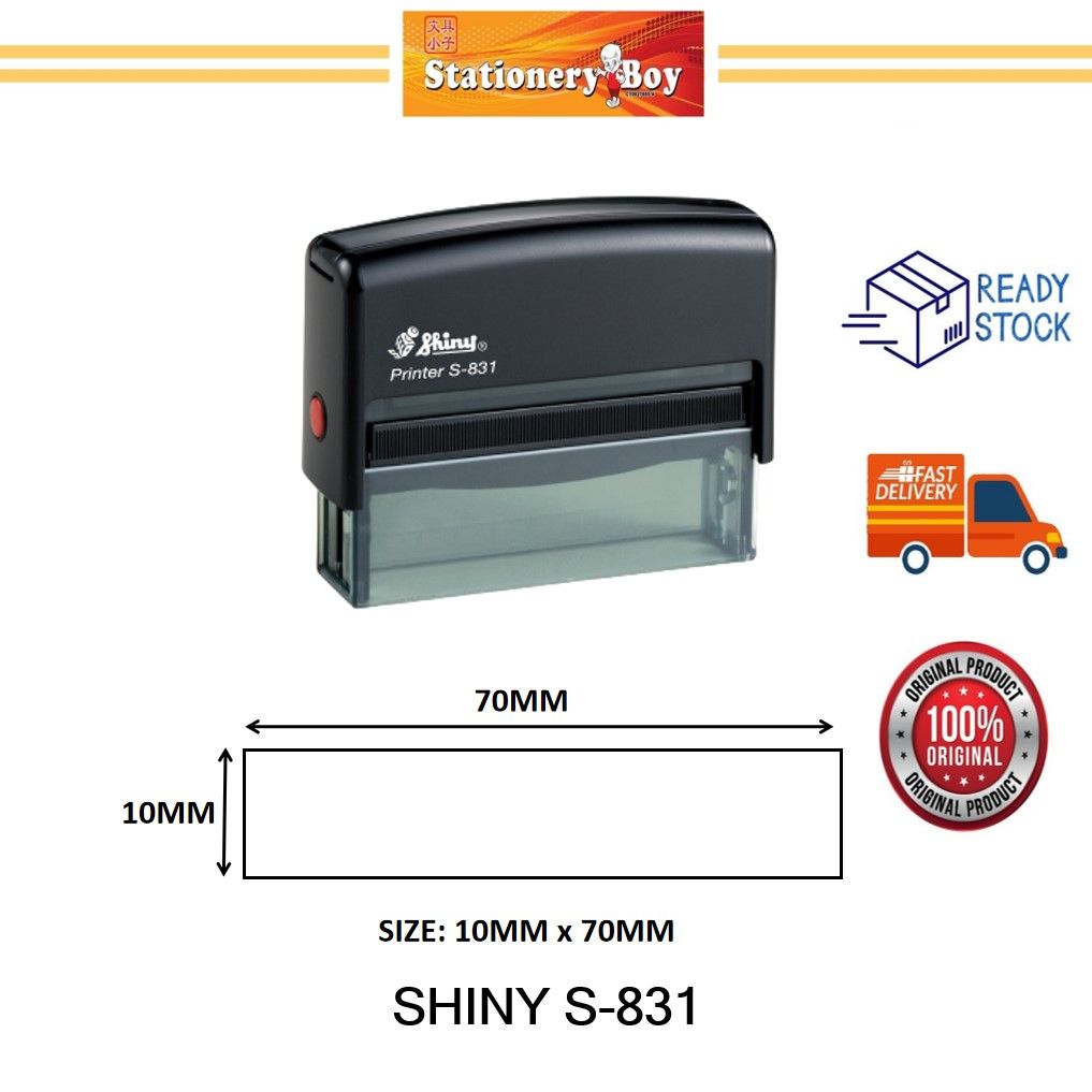 SHINY S-831 SELF INKING STAMP