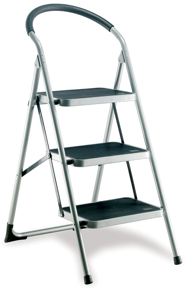 3 Tread Steel Steps Ladder