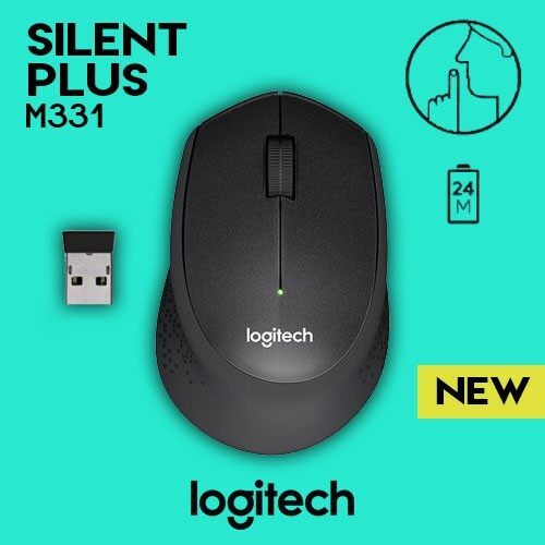 logitech 锟糒ogitech M331 Silent Plus Wireless Mouse (ORIGINAL)