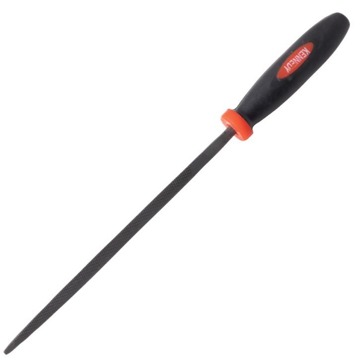 Kennedy 140mm (5-1/2") Three Square Cut 0 Needle File KEN0315500K