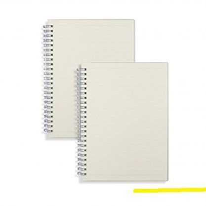 Lotus Wire Spiral Note Book A5