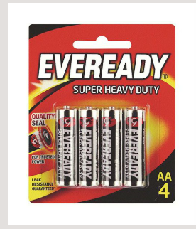 EVEREADY Battery HD AA / Bateri HD AA - 4pcs