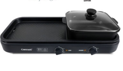 Cornell Table Top Grill with Hot Pot CCG-EL98DT