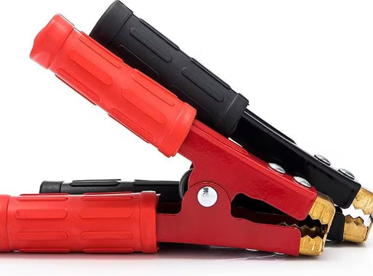 Crocodile Clip 1 Pair Red+Black 300A 140mm Crocodile Clip / Battery Clip