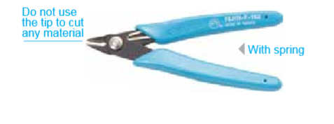 Temo 5"/130mm Modern Type Electronics Diagonal Cutters