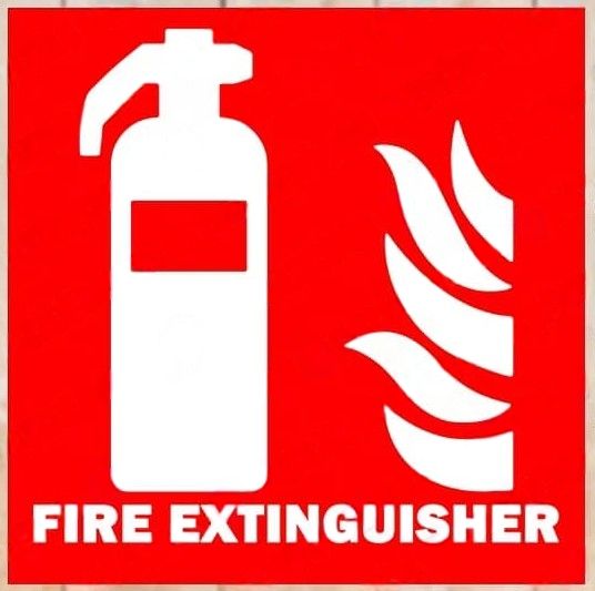 Fire Extinguisher Signage(0.5)kg