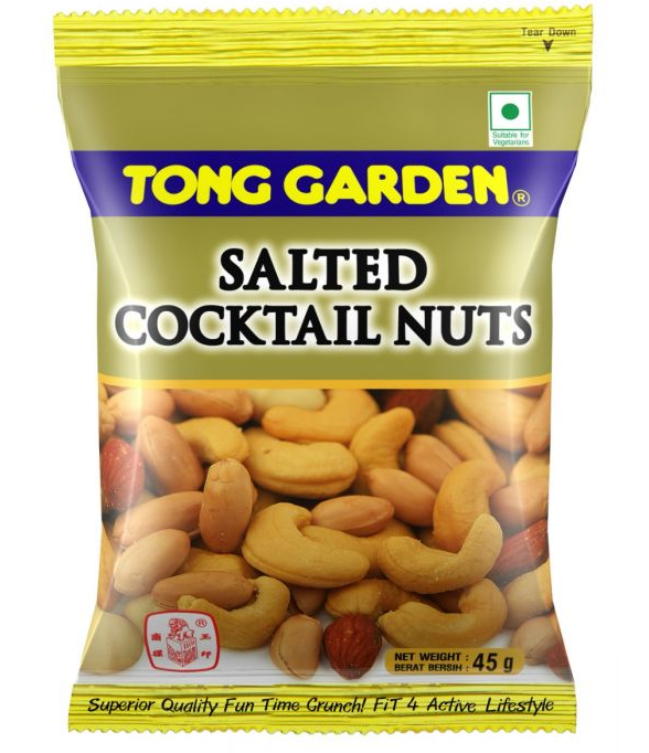 Tong Garden Salted Cocktail Nuts 160g