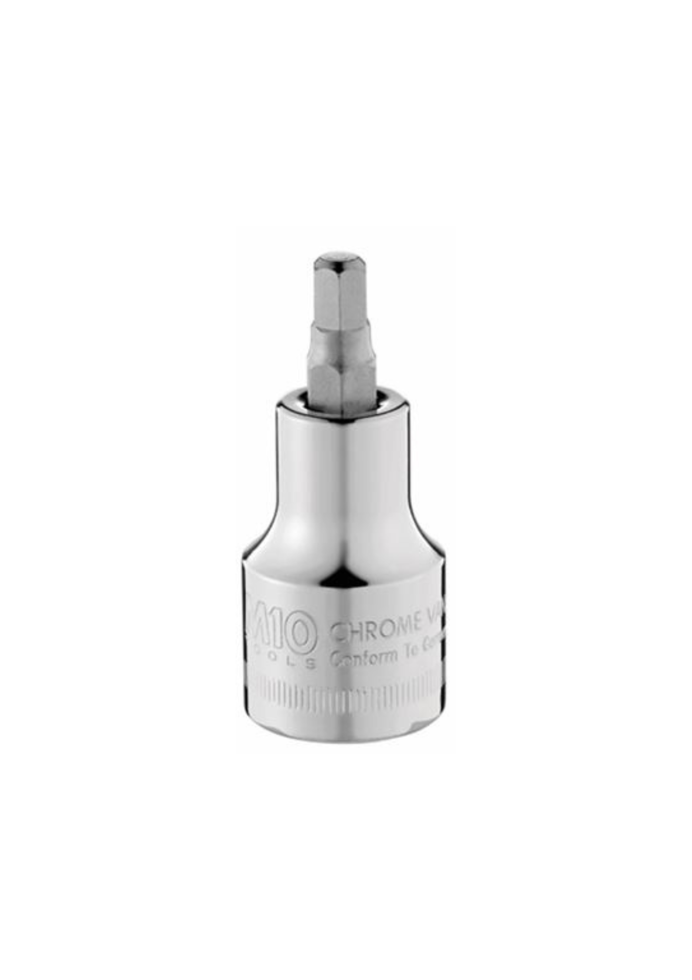 M10 1/2" Dr Hex Screwdriver Socket - Metric
