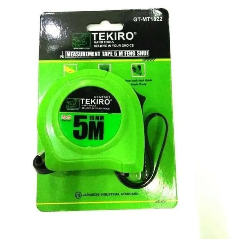 Tekiro Measurement Tape 5M Feng Shui