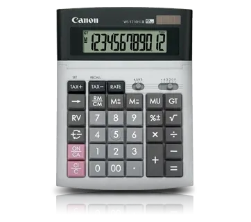 Canon Calculator WS-1210Hi